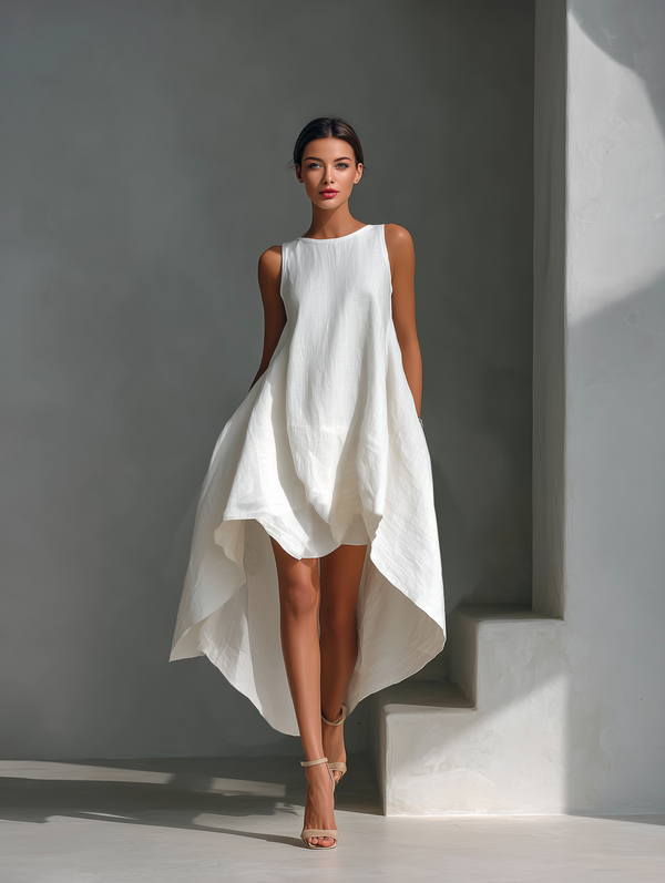 Semma - ärmelloses Midikleid