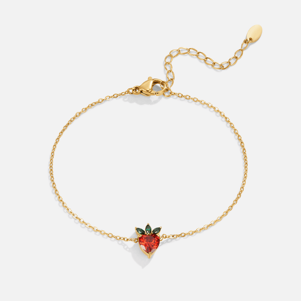 Laura - Kristallbeeren Armband