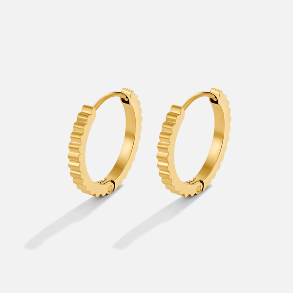 Theresia - Goldene Creolen