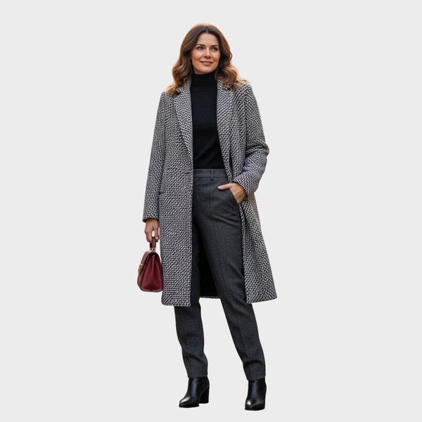 Darja™ | Langer, bequemer Mantel