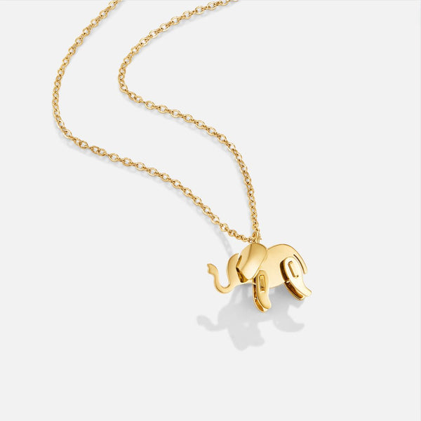 Leonie - Goldene Elefantenkette