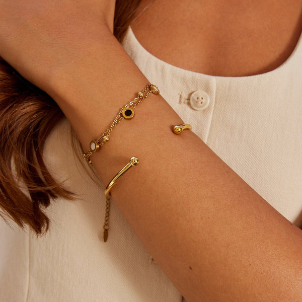Penelope - Goldener Armreif