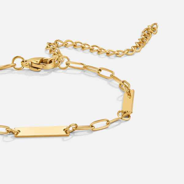 Hailey - Goldkettenarmband