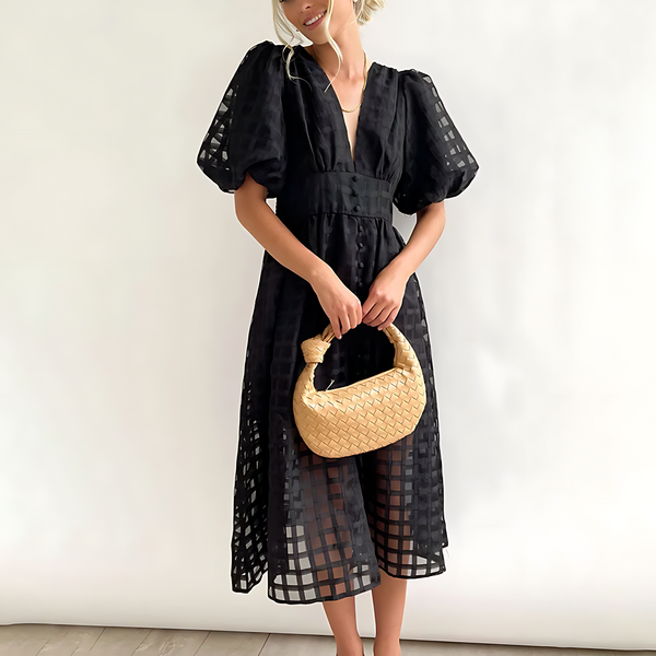 Julia - Elegantes Sommer-Midikleid