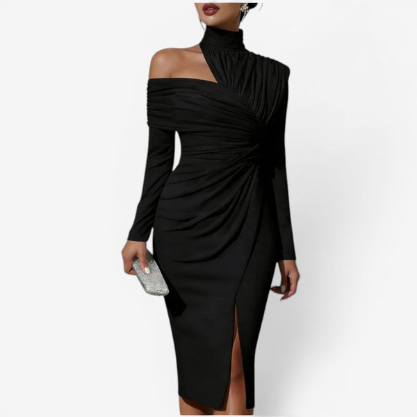 Queenie - Wickel-Midikleid