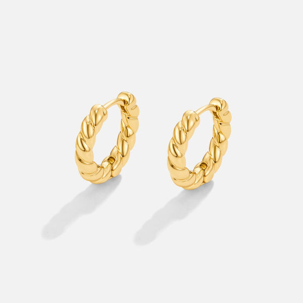 Layla – Gedrehte Goldcreolen