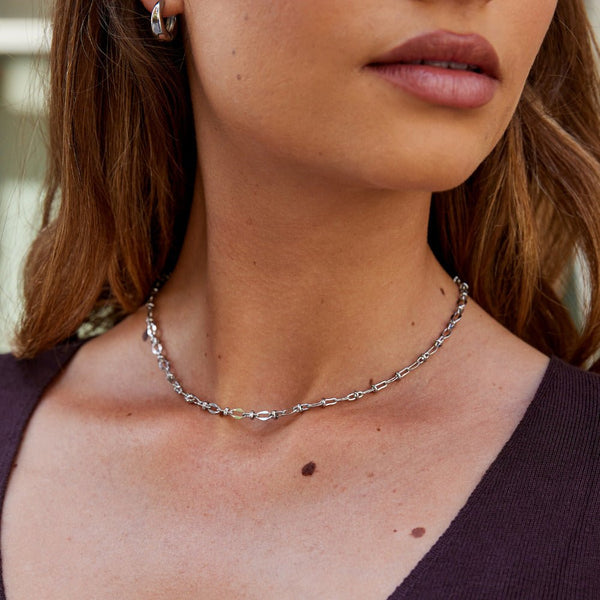 Natalia - Silberne Gliederkette