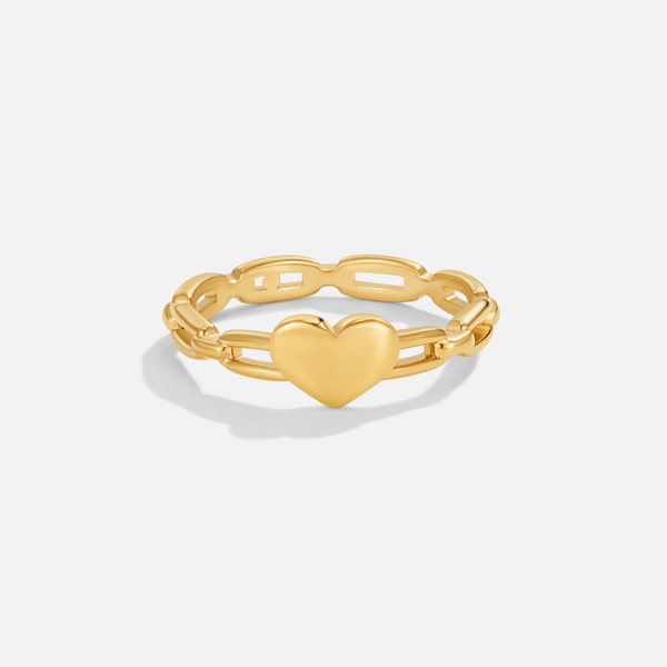 Lola – Kettenring mit Herzdetail