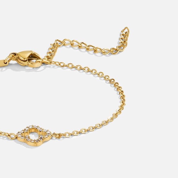 Elara - Luxuriöses Kristallklee Armband