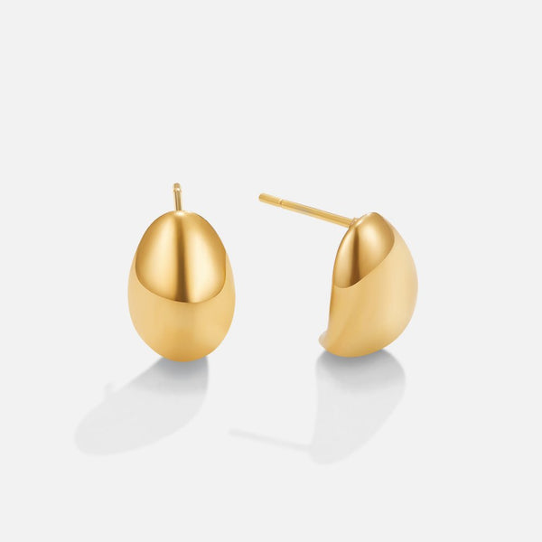 Mia - Goldene Ohrringe