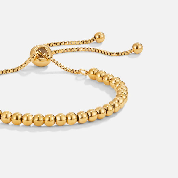 Niloya - Perlenarmband aus Gold
