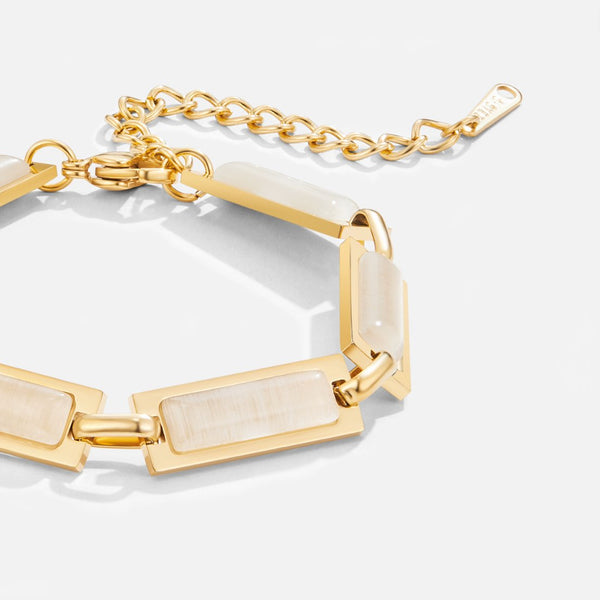 Nola - Opal Baguette Armband