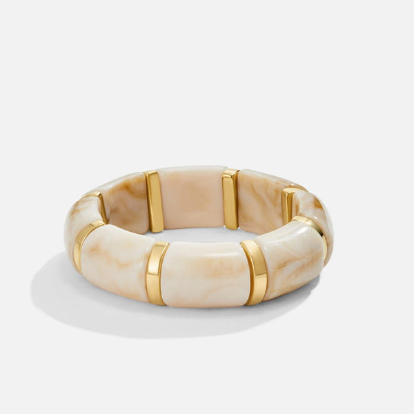 Sabina - Armband aus weißem Marmor