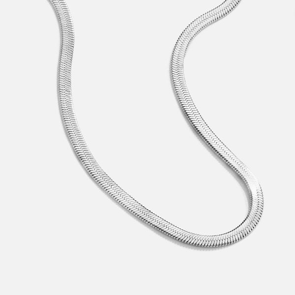 Sarya - Schlangenkette Silberhalskette
