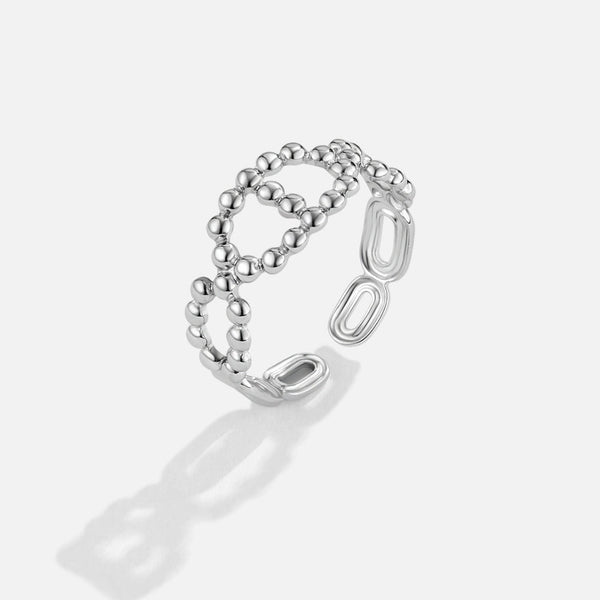 Yulia – Kettenring aus Silber