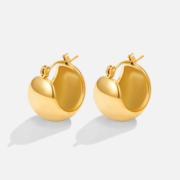 Tara - Goldene Creolen