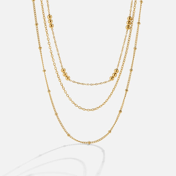 Tessa - Goldene Halskette