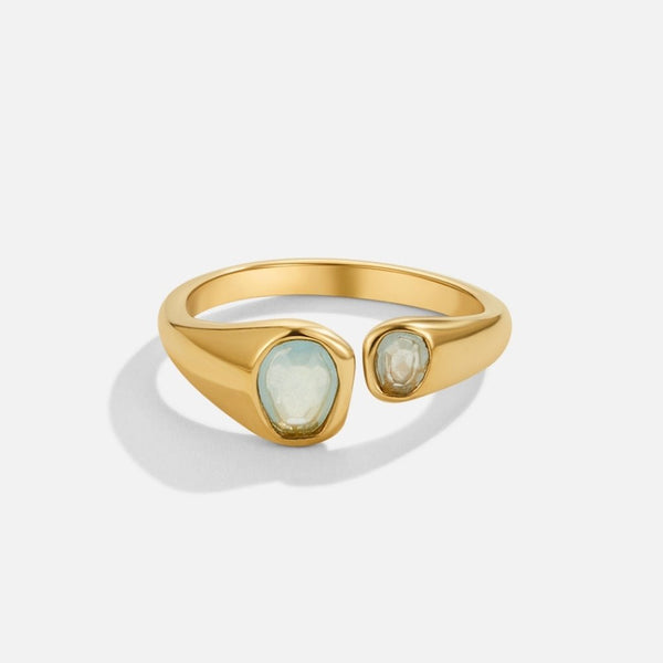 Ariana – Vintage Ring mit Aquamarinstein