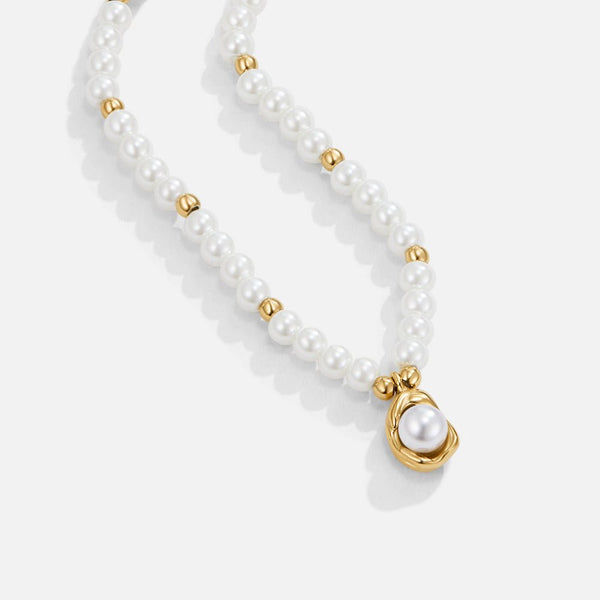 Melina - Vintage Goldperlenkette