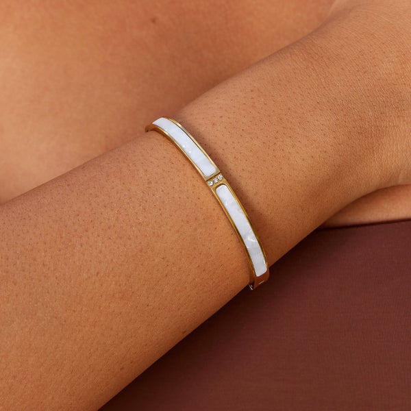 Sahara - Weißer Armband